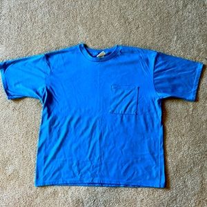 Blue tee shit